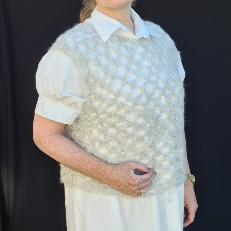 Vamset Top i Granny Square - e-opskrift