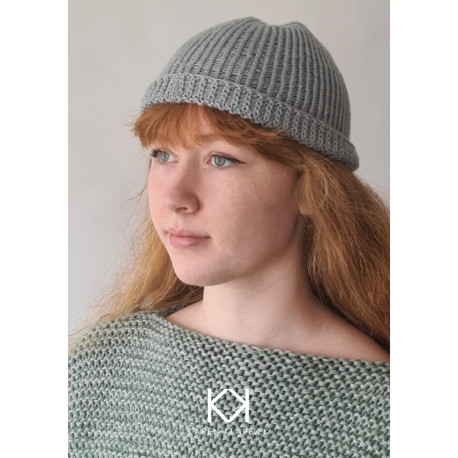 Strikket hue 2025 - e-opskrift