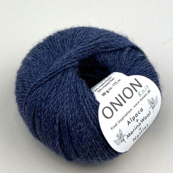 Jeans Blå Onion - Alpaca+Merino Wool+Nettles (Onion-1210)