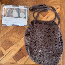 8/8: Kit til Lappeshopper i CHOCOLATE + trykt opskrift på Lappeshopper