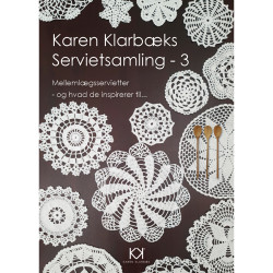 Hæklebog "Karen Klarbæks Servietsamling - 3" - e-BOG