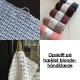 Opskrift på hæklet blondehåndklæde - 8/4