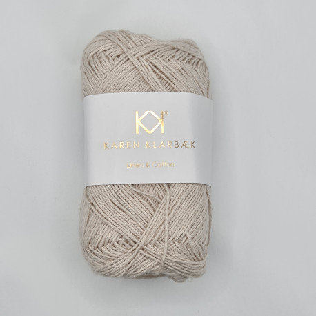 Old Linen - KK Hør/bomuldsgarn fra Karen Klarbæk