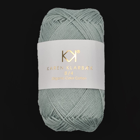 8/4 Ice Blue - KK Organic Color Cotton økologisk bomuldsgarn fra Karen Klarbæk