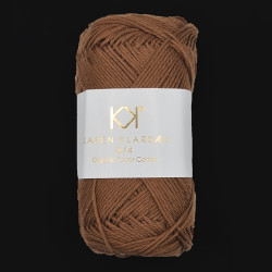 8/4 Brown Sugar - KK Organic Color Cotton økologisk bomuldsgarn fra Karen Klarbæk