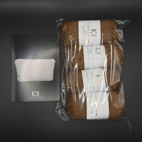 BROWN SUGAR - Stor Bubble Clutch kit - 4 nøgler 8/8 + trykt opskrift