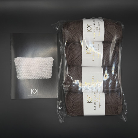 CHOCOLATE - Stor Bubble Clutch kit - 4 nøgler 8/8 + trykt opskrift