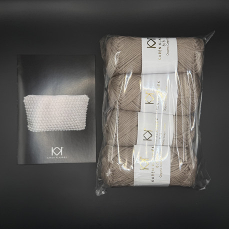 LATTE - Stor Bubble Clutch kit - 4 nøgler 8/8 + trykt opskrift