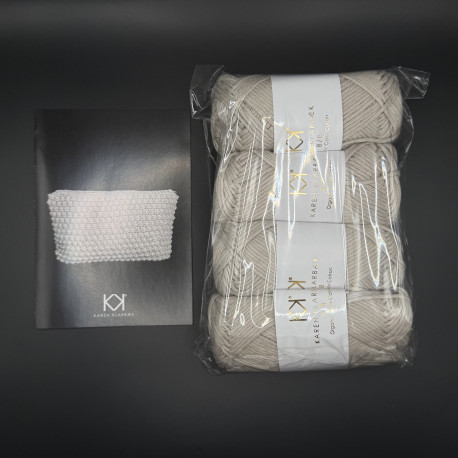 OLD LINEN - Stor Bubble Clutch kit - 4 nøgler 8/8 + trykt opskrift