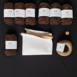 CHOCOLATE BROWN - Adventskalender farve - 12