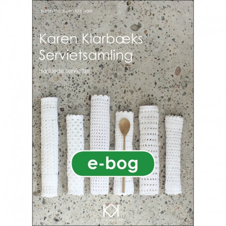Hæklebog "Karen Klarbæks Servietsamling" - E-BOG