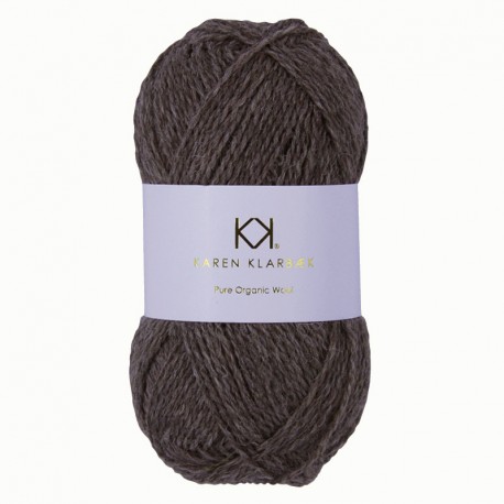 Sandbrown Melange - KK Pure Organic Wool - økologisk uldgarn fra Karen Klarbæk