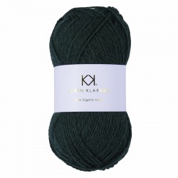 Bottle Green - KK Pure Organic Wool - økologisk uldgarn fra Karen Klarbæk