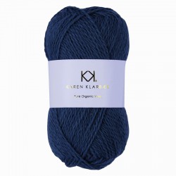 Jeans Blue - KK Pure Organic Wool - økologisk uldgarn fra Karen Klarbæk