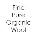 Fine Pure Organic Wool